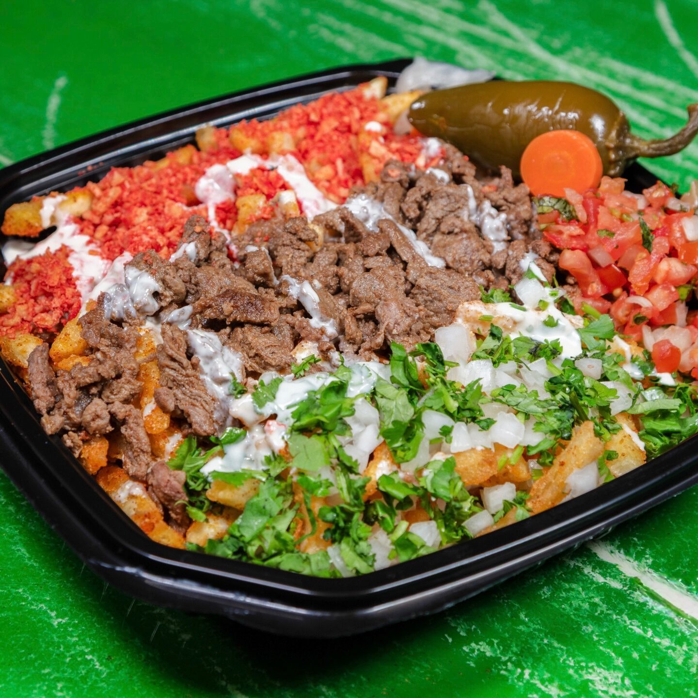 Loaded Paco Fries.