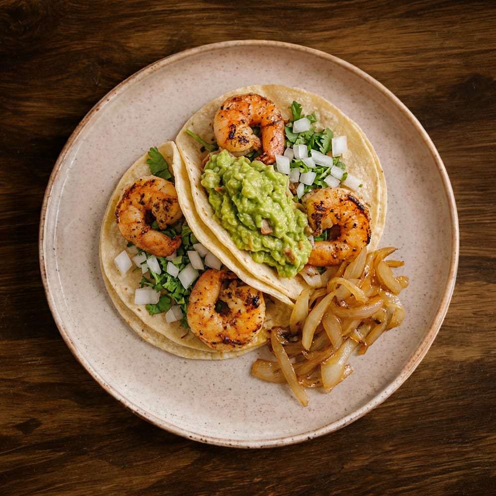 Shrimp Taco Single.